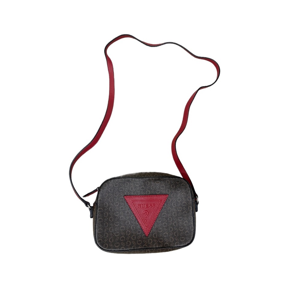 Guess Girls Women Brown Red small Over the Shoulder Purse
